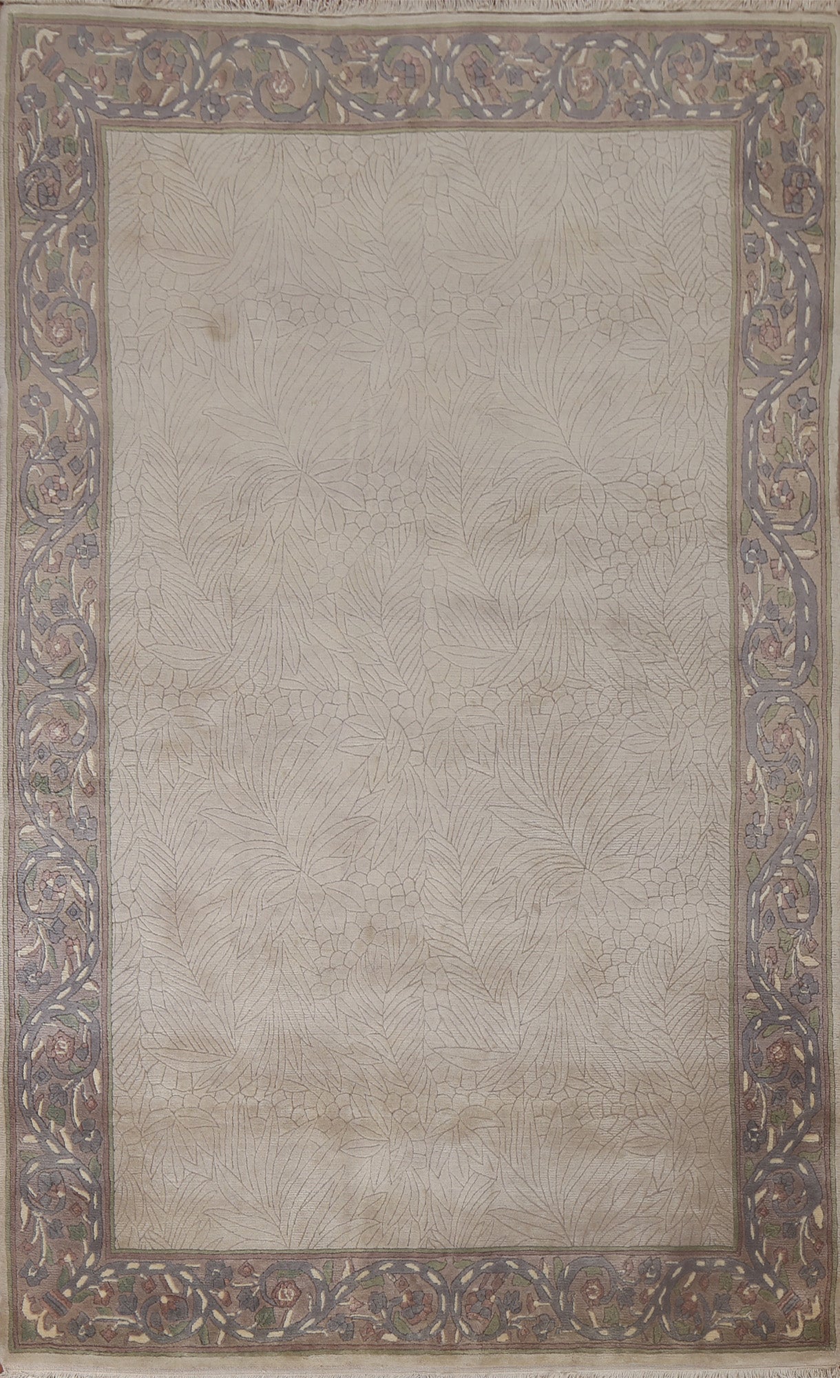 Handmade Nepalese Oriental Wool Rug 5x8