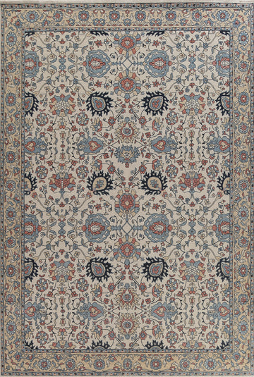 Handmade Sultanabad Ziegler Turkish Area Rug 9x12