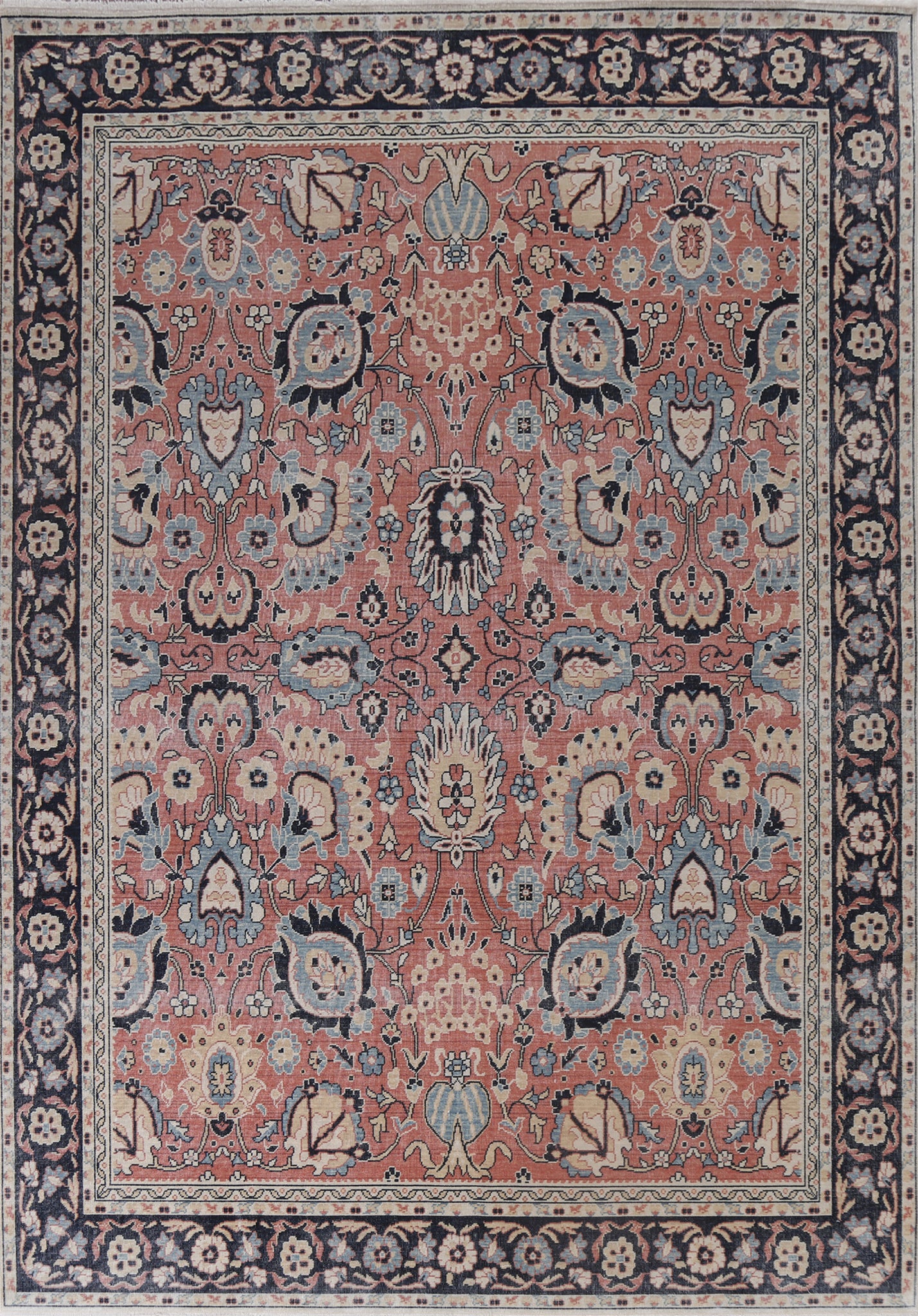 All-Over Floral Ziegler Turkish Area Rug 8x10