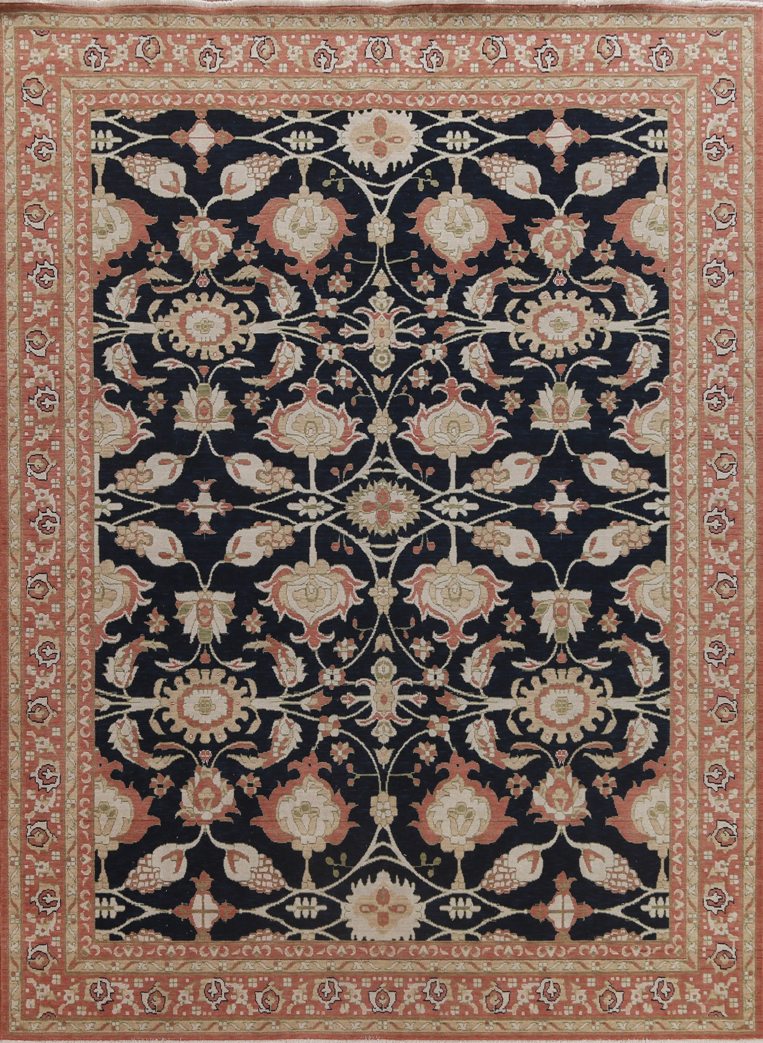 Handmade Wool Ziegler Turkish Area Rug 8x10