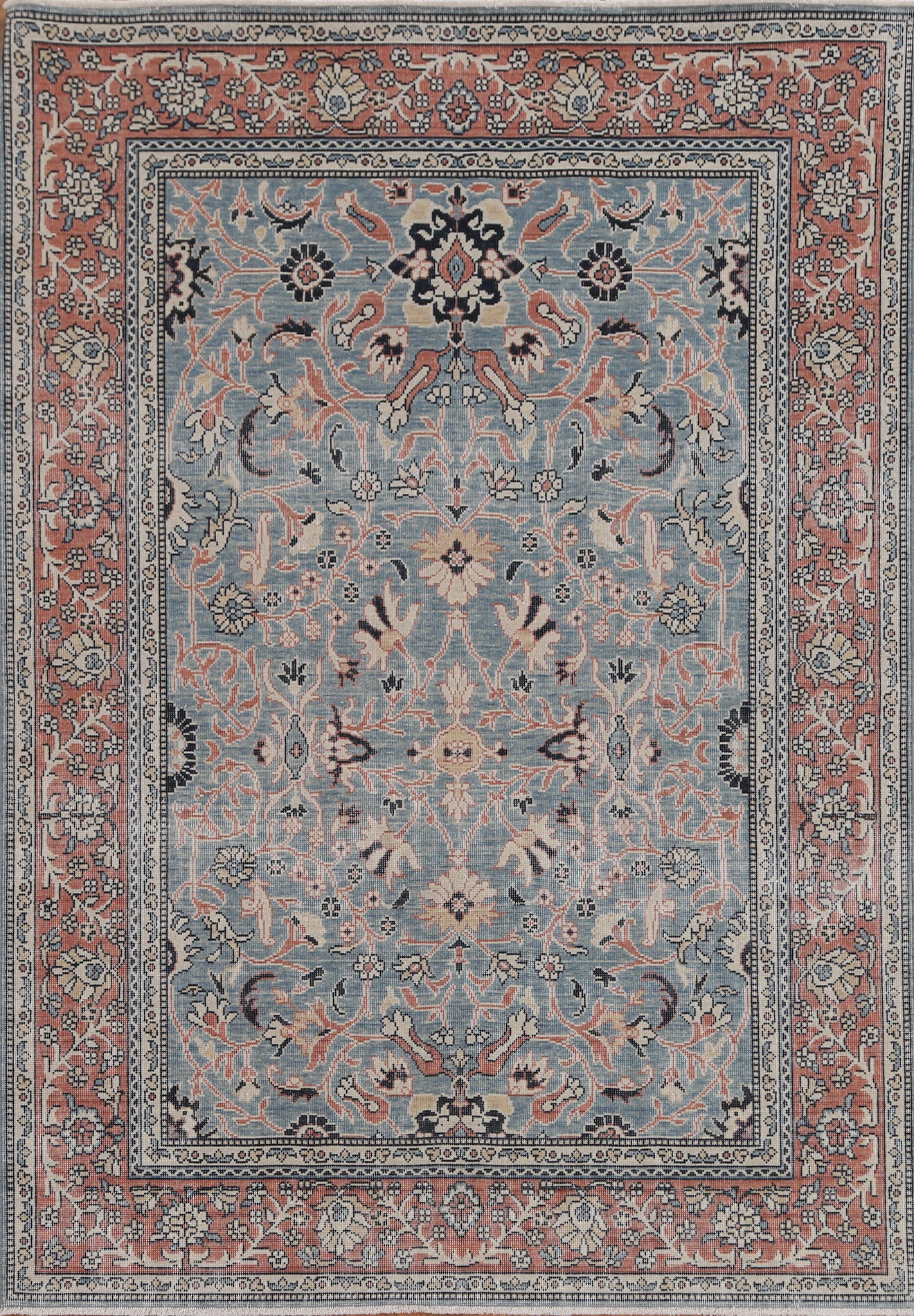 Handmade Wool Ziegler Oriental Area Rug 5x7