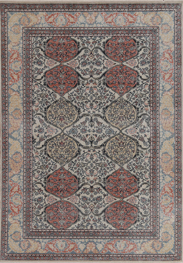 Handmade Wool Bakhtiari Turkish Area Rug 5x7