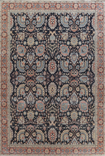 Floral Wool Sultanabad Ziegler Turkish Area Rug 10x13