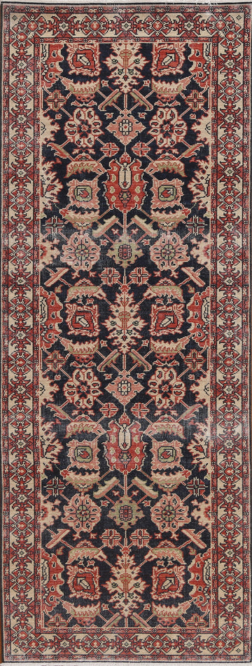 Handmade Wool Ziegler Oriental Runner Rug 3x8