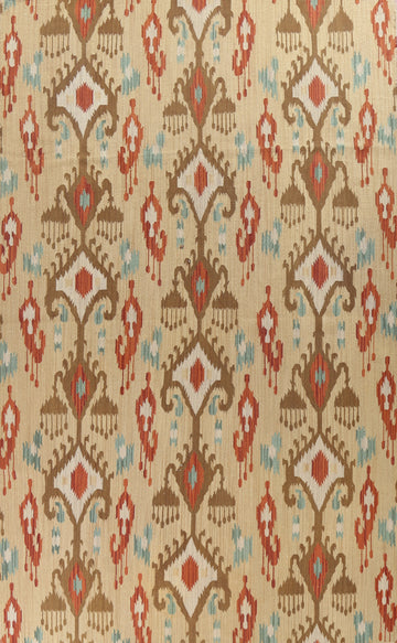 Hand-Woven Kilim IKats Oriental Area Rug 9x13