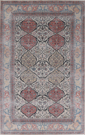 Handmade Wool Bakhtiari Turkish Rug 7x10