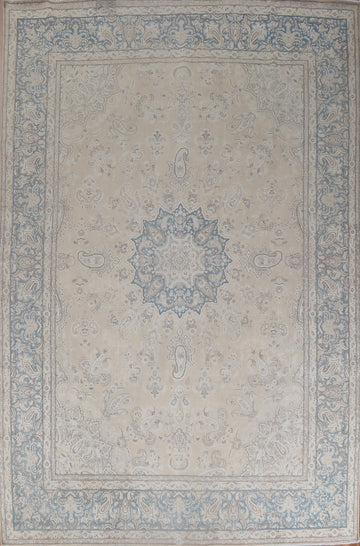 Vintage Wool Kerman Handmade Persian Rug 10x13