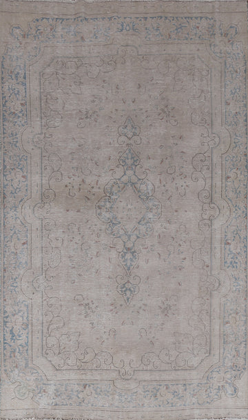Floral Kerman Persian Area Rug 6x10