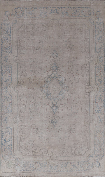 Floral Kerman Persian Area Rug 6x10