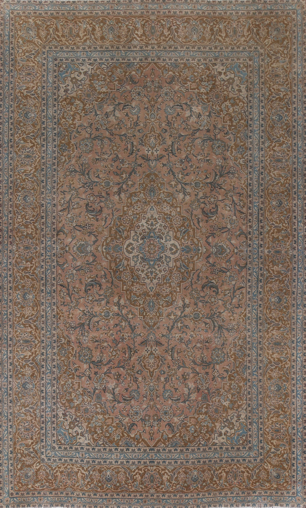 Traditional Wool Kashan Persian Area Rug 8x12