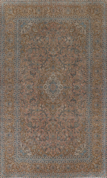 Traditional Wool Kashan Persian Area Rug 8x12