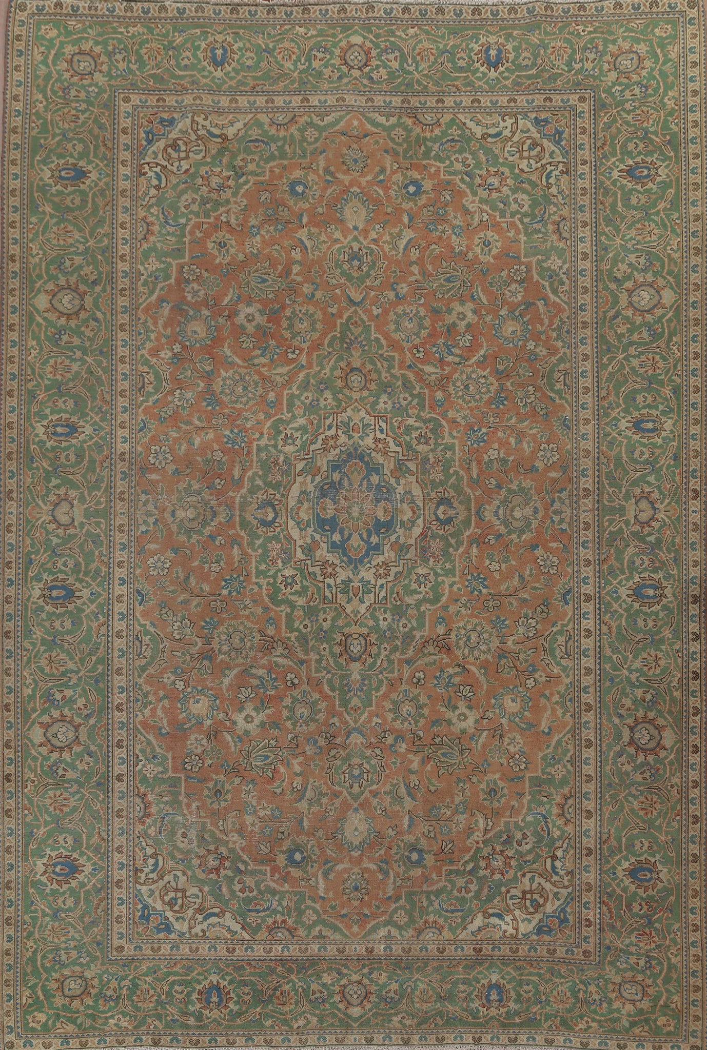 Traditional Wool Kashan Persian Area Rug 8x11