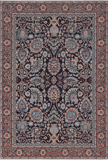 Floral Sultanabad Ziegler Turkish Wool Rug 4x6