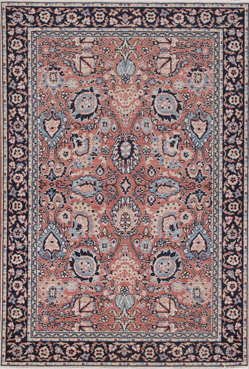 Sultanabad Ziegler Floral Turkish Area Rug 4x6