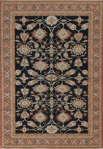 Floral Sultanabad Ziegler Oriental Area Rug 5x7