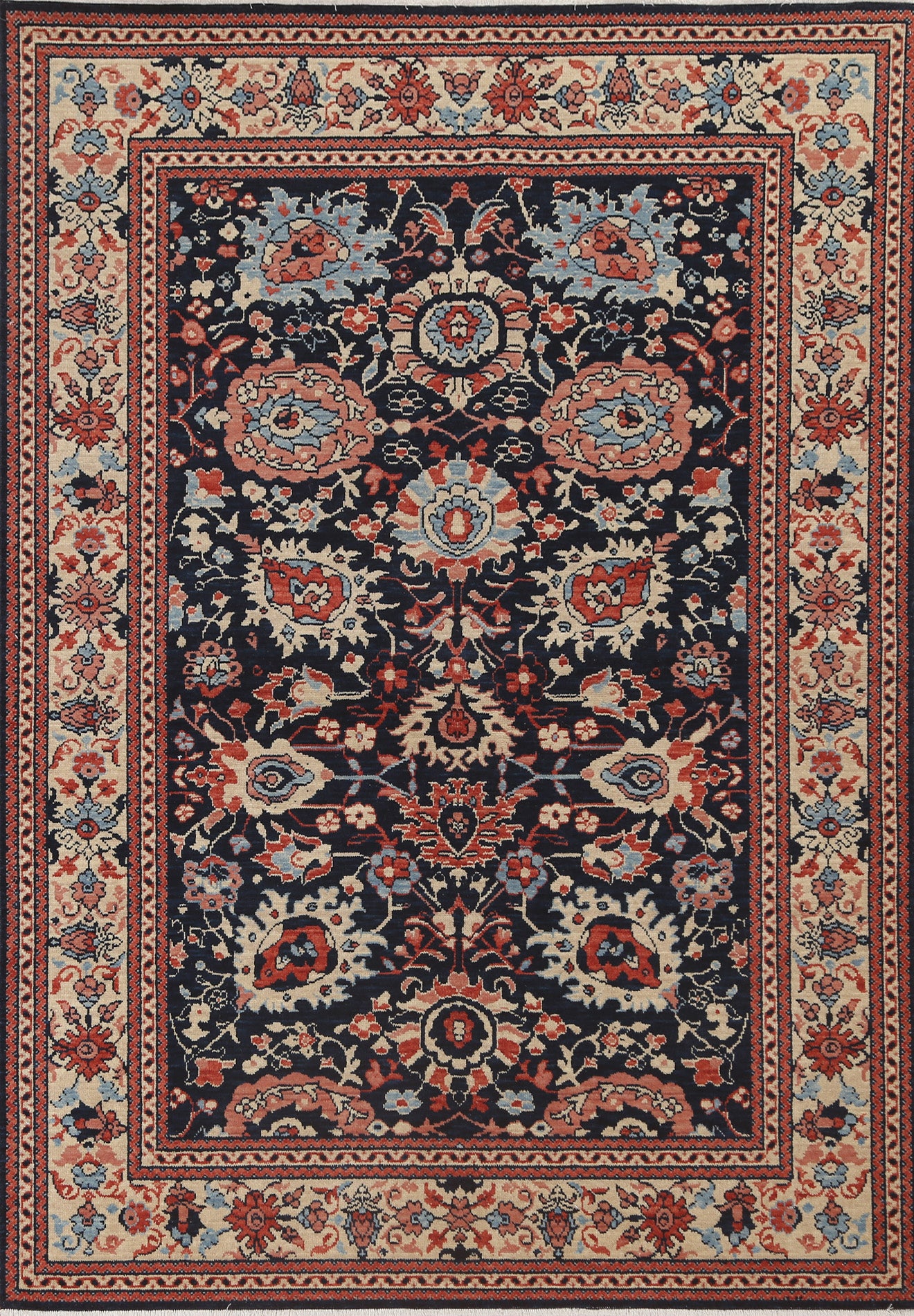 Floral Sultanabad Ziegler Oriental Area Rug 5x7