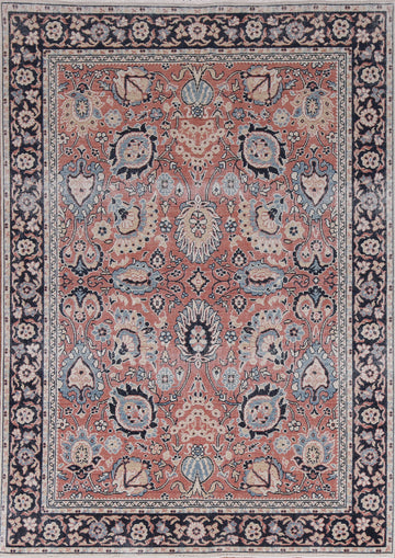 Floral Sultanabad Ziegler Turkish Area Rug 5x7