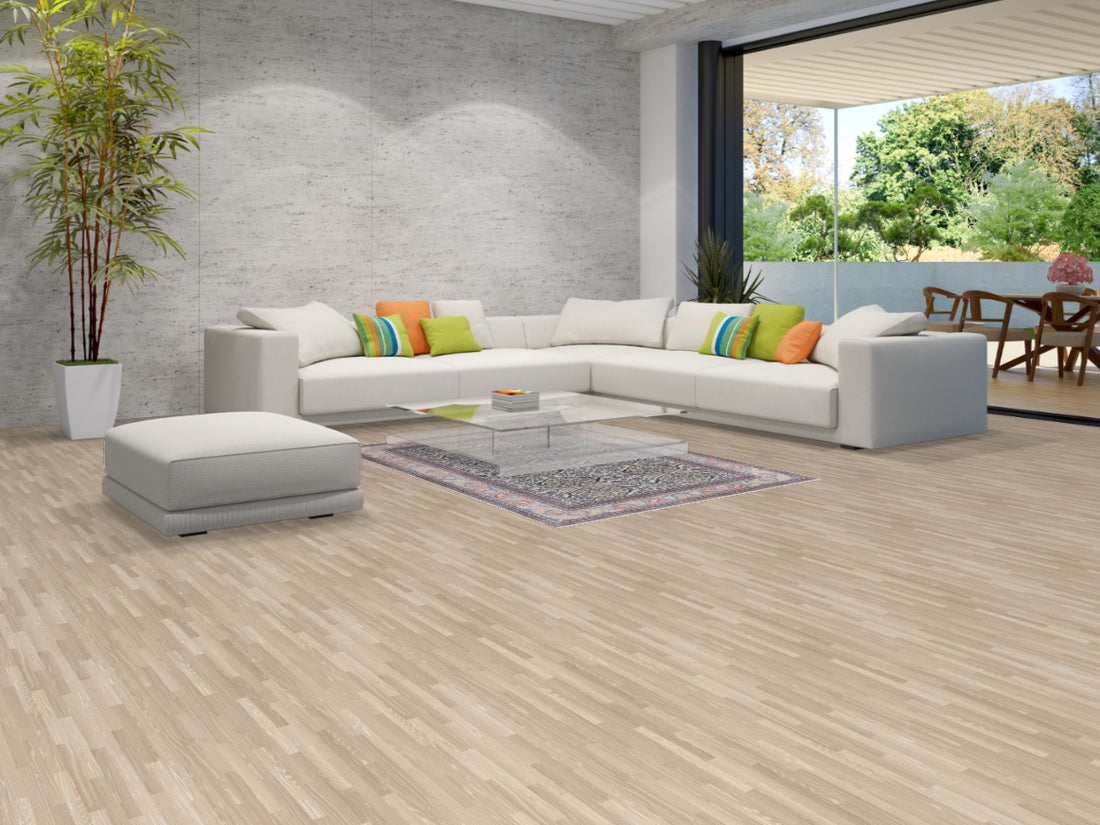 Geometric Wool Bakhtiari Turkish Area Rug 5x7