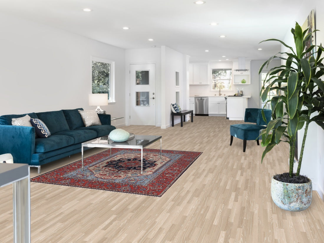 Geometric Heriz Serapi Oriental Area Rug 5x7