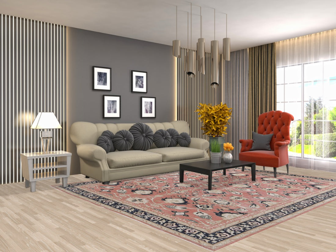 Floral Sultanabad Ziegler Oriental Area Rug 8x10