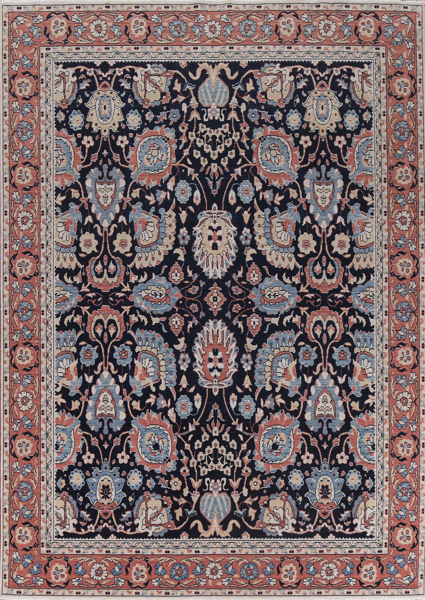 Floral Sultanabad Ziegler Turkish Area Rug 8x10