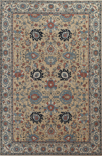 Floral Sultanabad Ziegler Oriental Area Rug 7x10