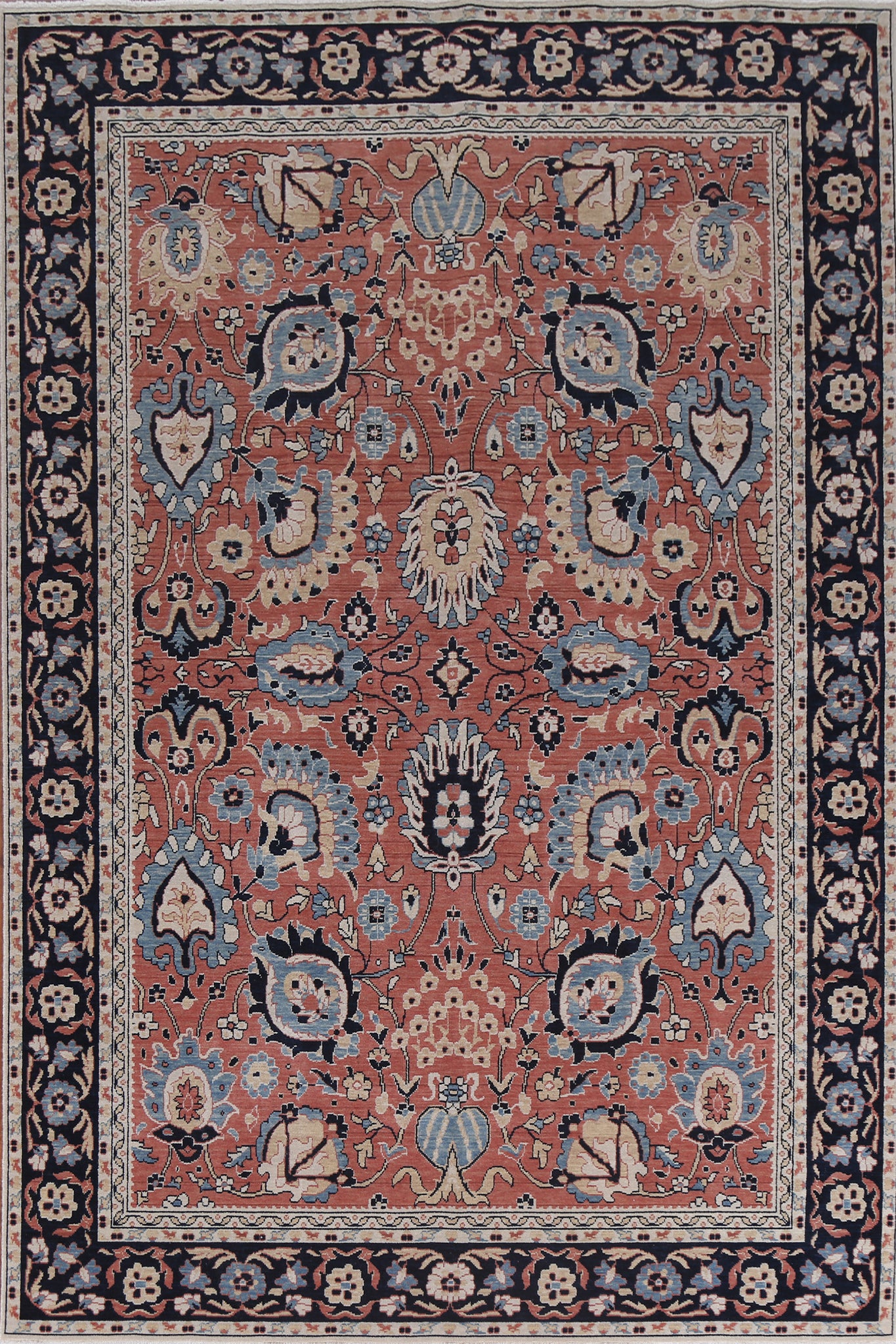 Floral Sultanabad Ziegler Oriental Area Rug 7x10