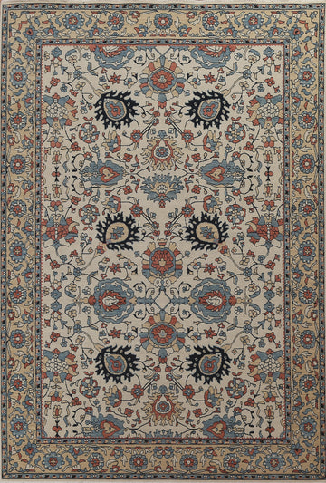 Floral Sultanabad Ziegler Oriental Area Rug 7x10
