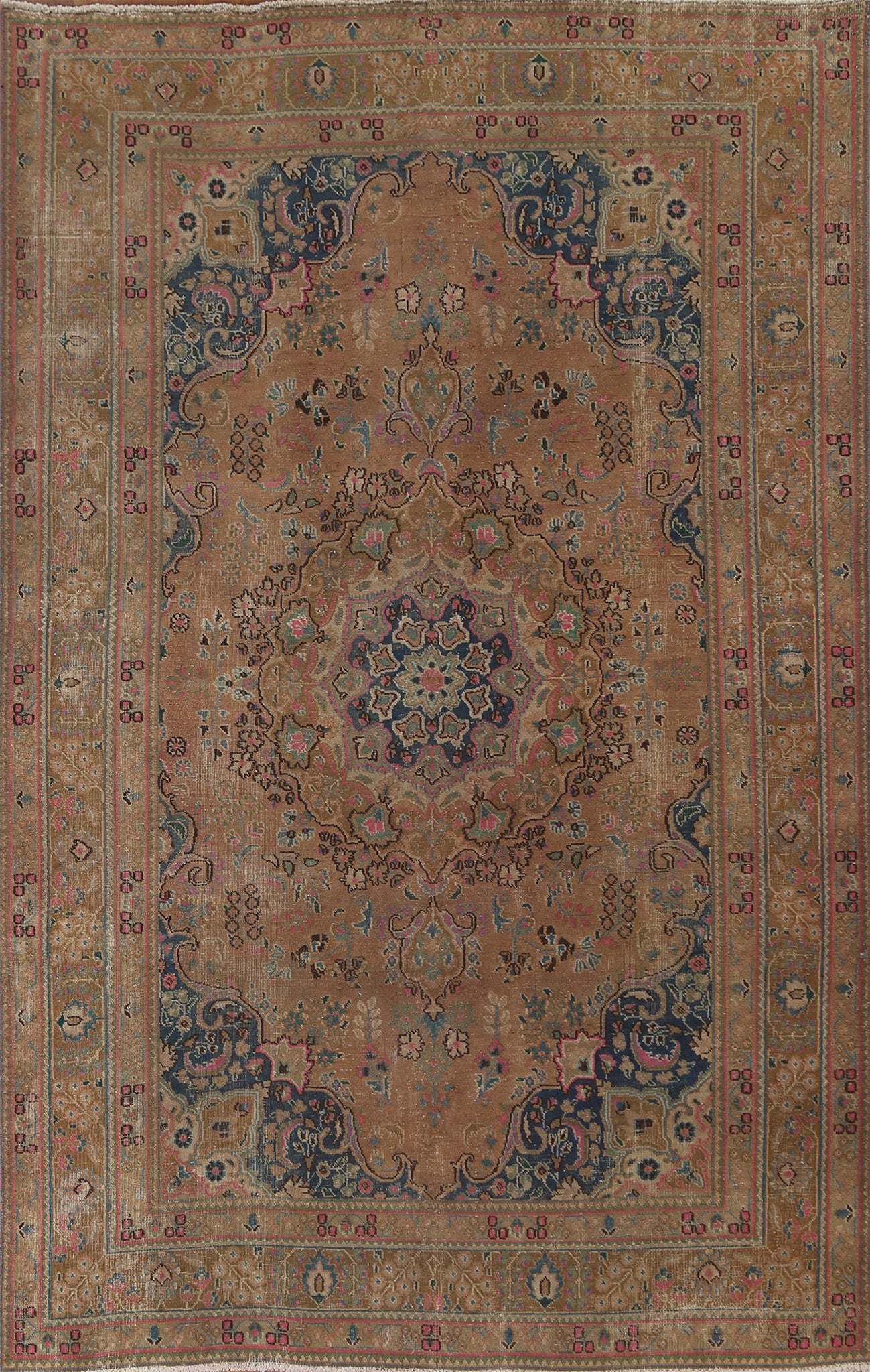 Mashad Persian Handmade Area Rug 6x9