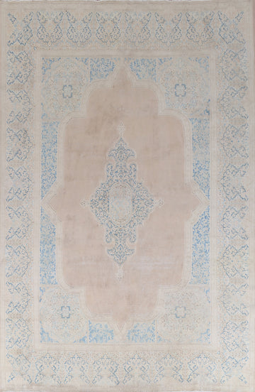 Vegetable Dye Antique Kerman Persian Area Rug 9x12