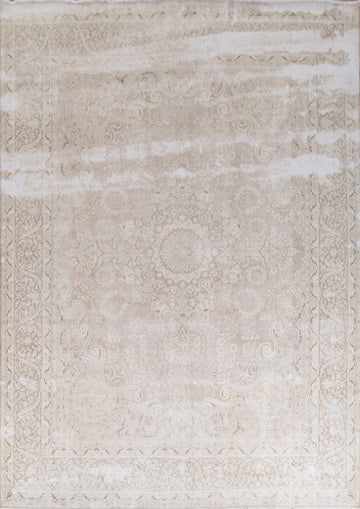 Distressed Kashan Persian Area Rug 10x12