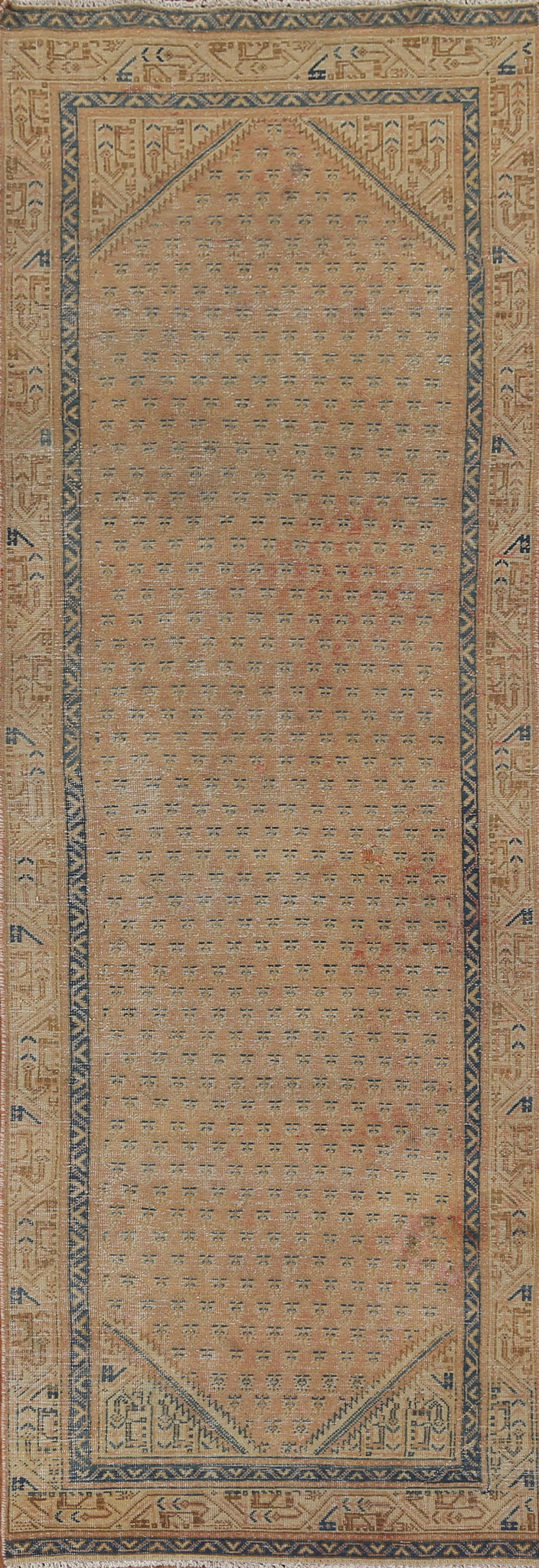 Boteh Botemir Persian Runner Rug 3x10