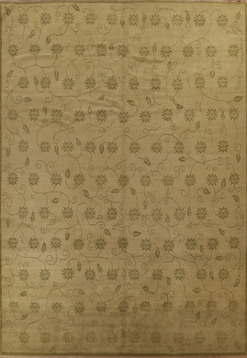 Vegetable Dye Nepalese Large Oriental Rug 11x14