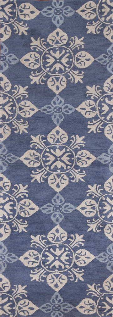 Hand-Tufted Agra Oriental Runner Rug 3x8