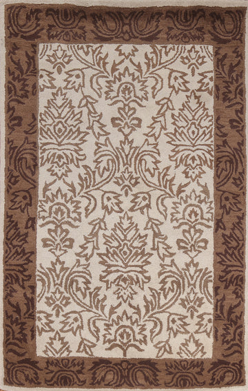 Hand-Tufted Agra Oriental Area Rug 5x8