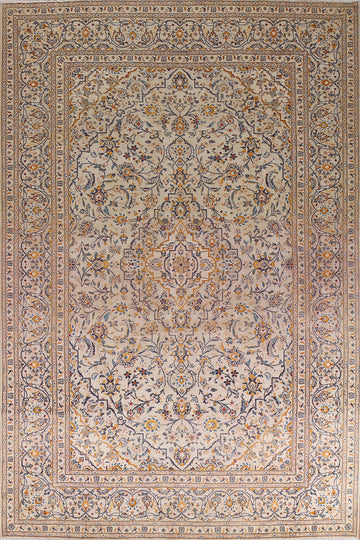 Traditional Kashan Persian Area Rug 8x11