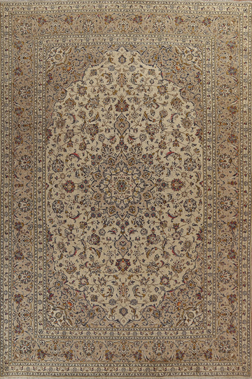 Traditional Wool Kashan Persian Area Rug 8x11