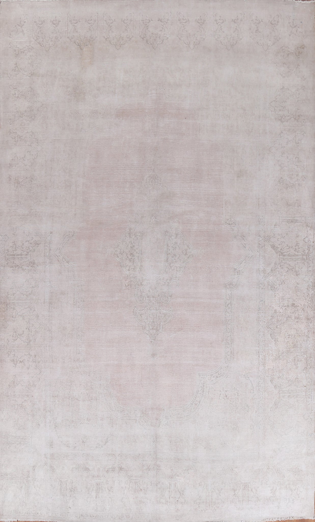 Antique Distressed Kerman Persian Area Rug 10x14