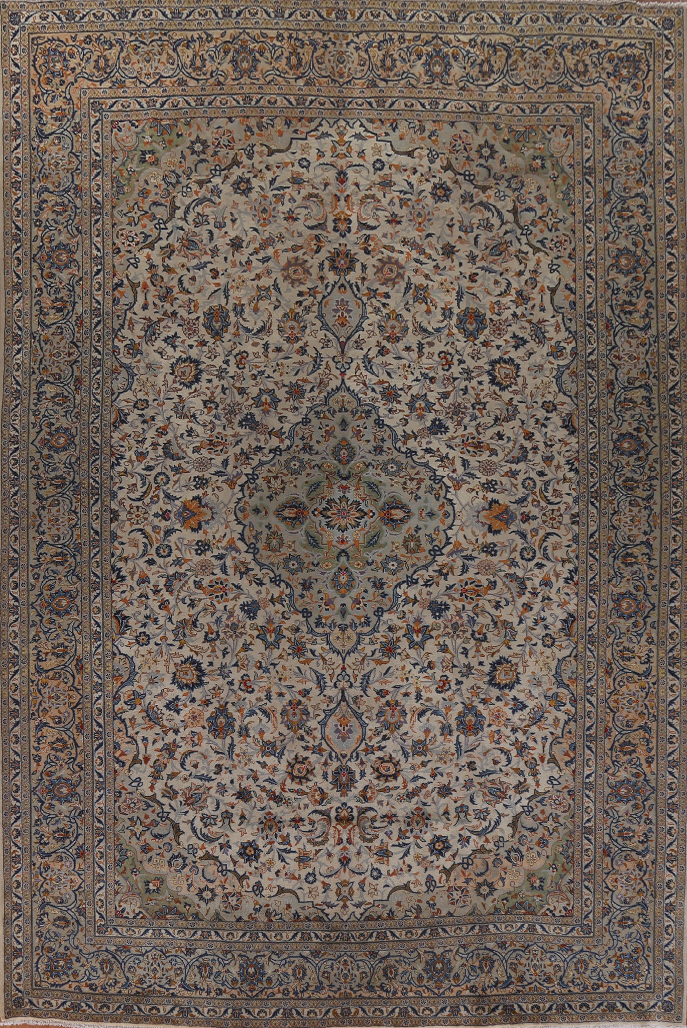 Traditional Kashan Persian Area Rug 10x13