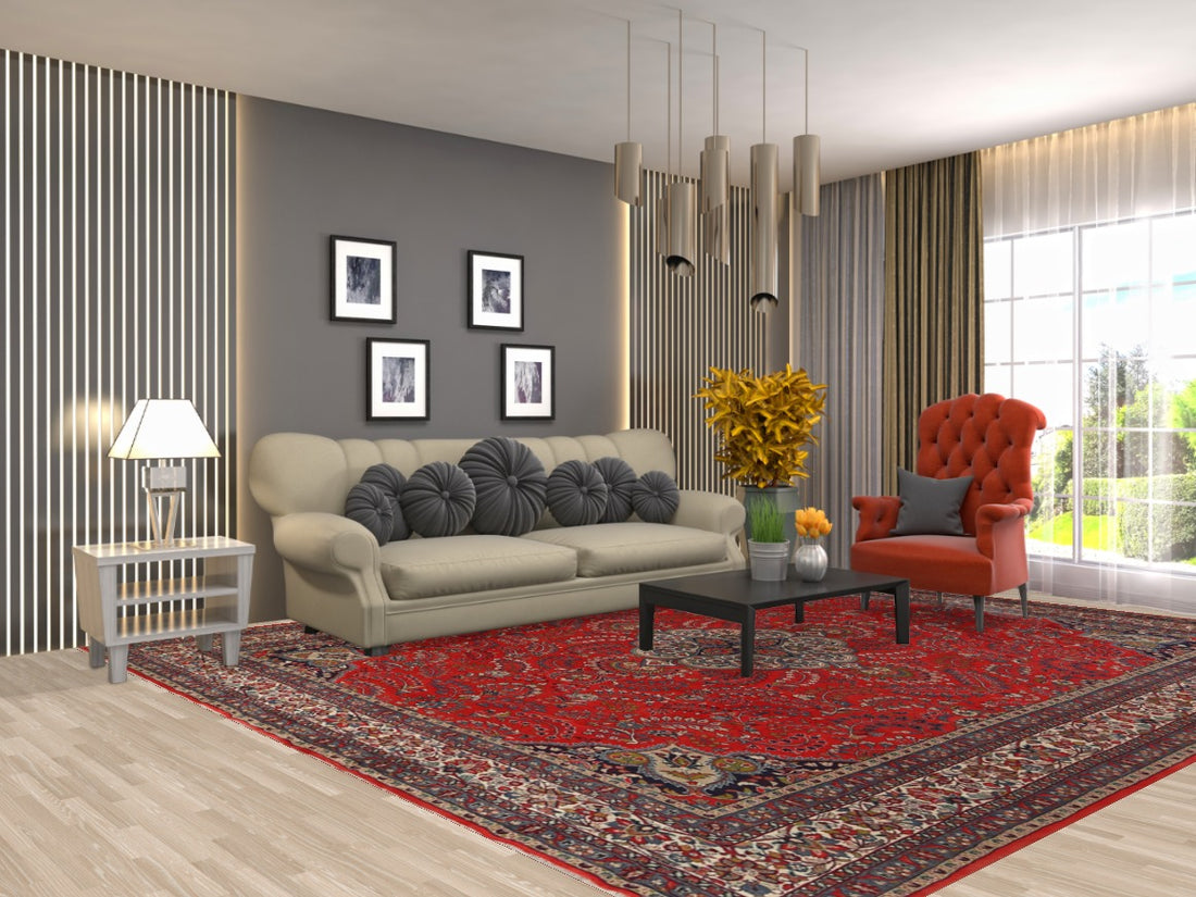 Vegetable Dye Lilian Persian Area Rug 10x12