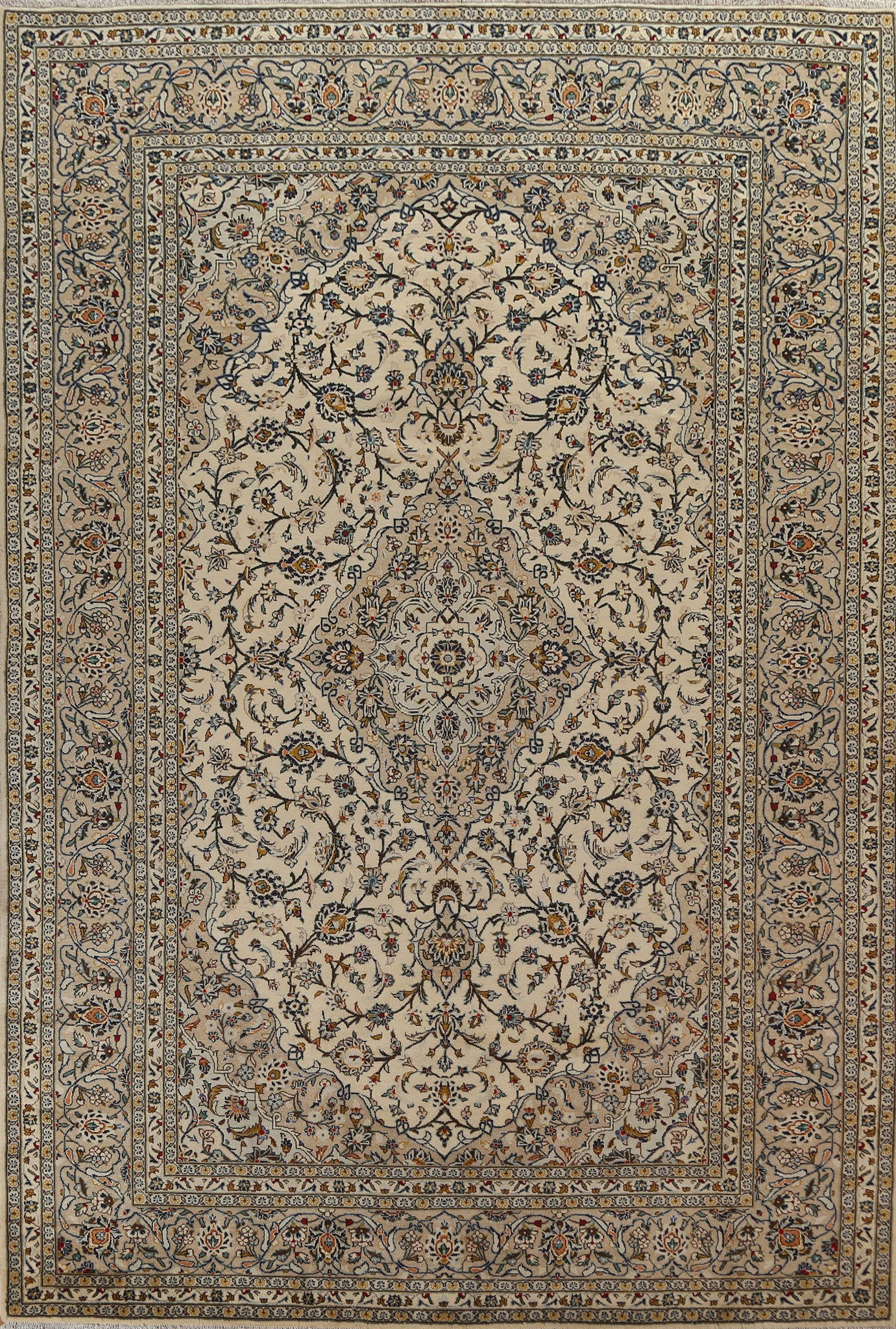 Traditional Kashan Persian Area Rug 8x12