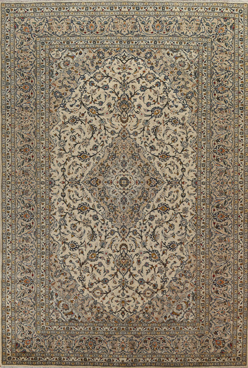 Traditional Kashan Persian Area Rug 8x12