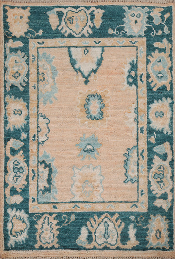 Oushak Turkish Wool Rug 2x3