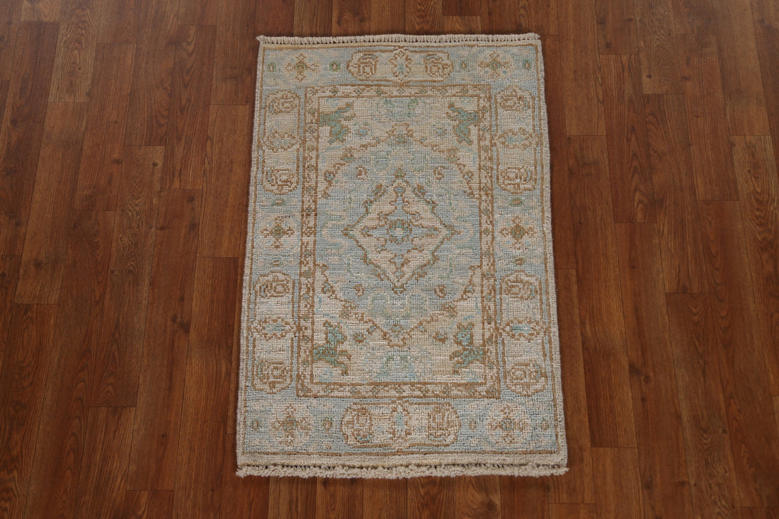 Oushak Turkish Area Rug Wool 2x3