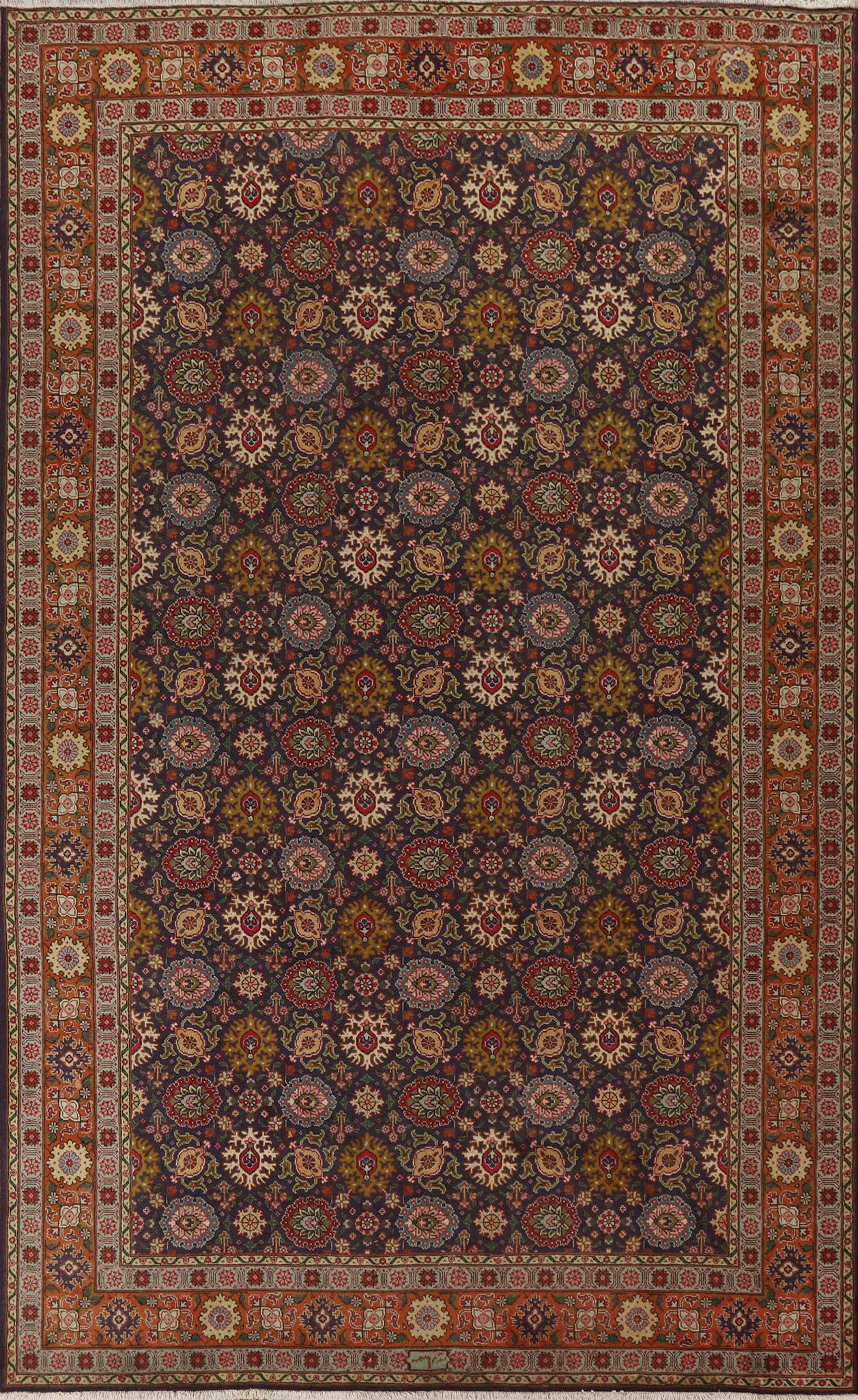 Handmade Tabriz Persian Area Rug 8x11
