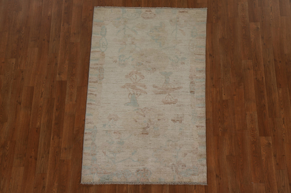 Oushak Turkish Wool Area Rug 3x5