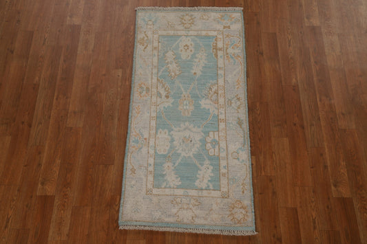 Vegetable Dye Oushak Oriental Area Rug 2x4