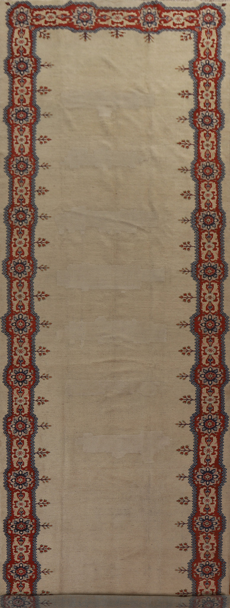 Pre-1900 Antique Vegetable Dye Sultanabad Persian Rug 5x20