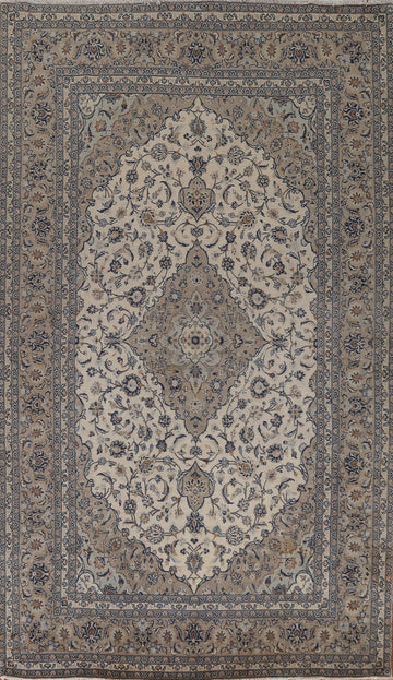 Traditional Kashan Persian Area Rug 7x11
