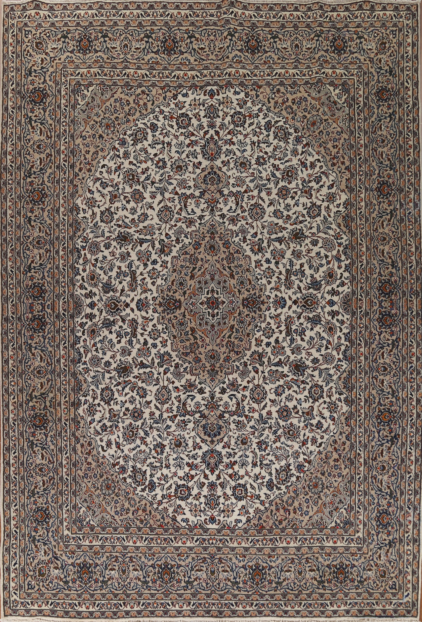 Traditional Kashmar Persian Area Rug 10x13